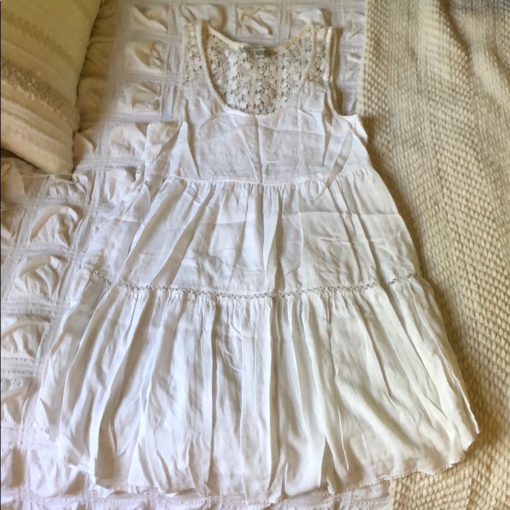American eagle white dress